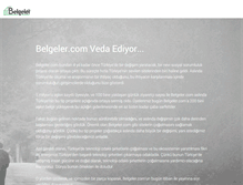 Tablet Screenshot of belgeler.com